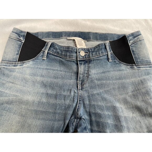 Liz Lange Maternity Distressed Jeggings - Picture 6 of 8